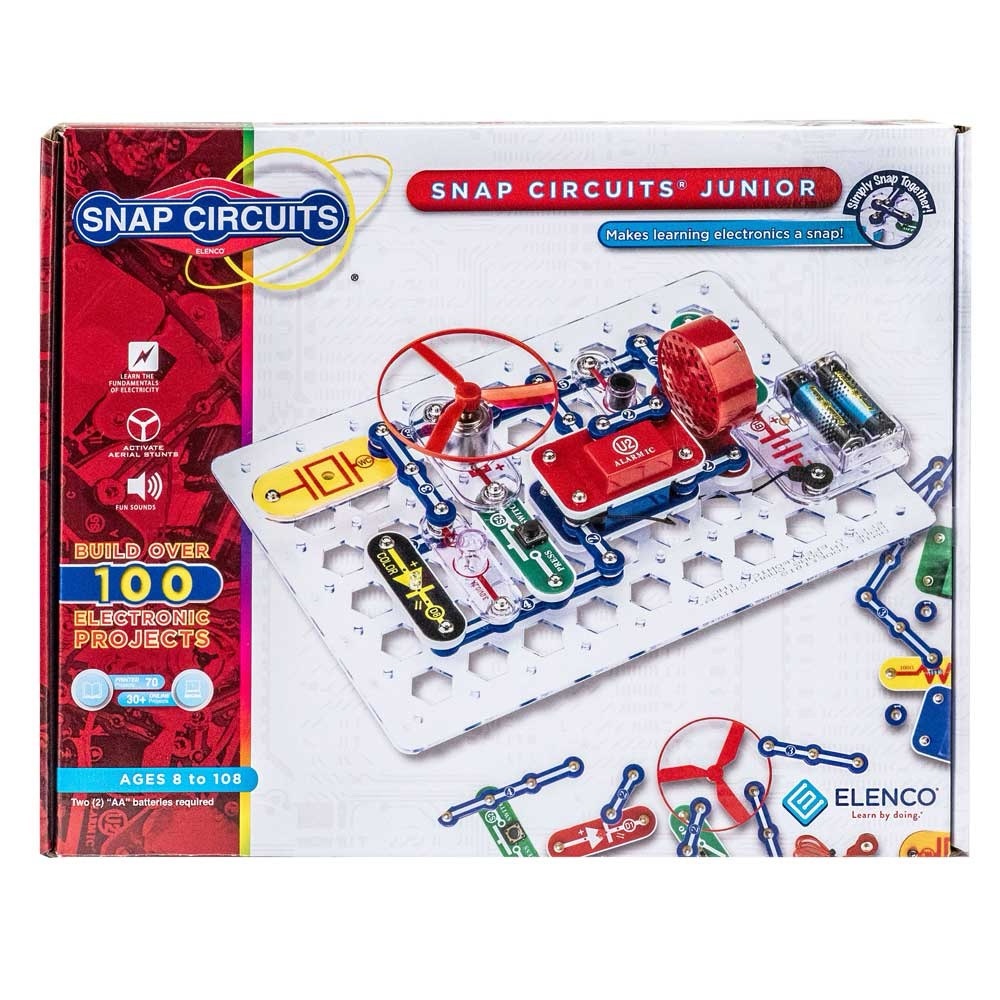Snap Circuits Junior Electronics Kit w add on flight deck